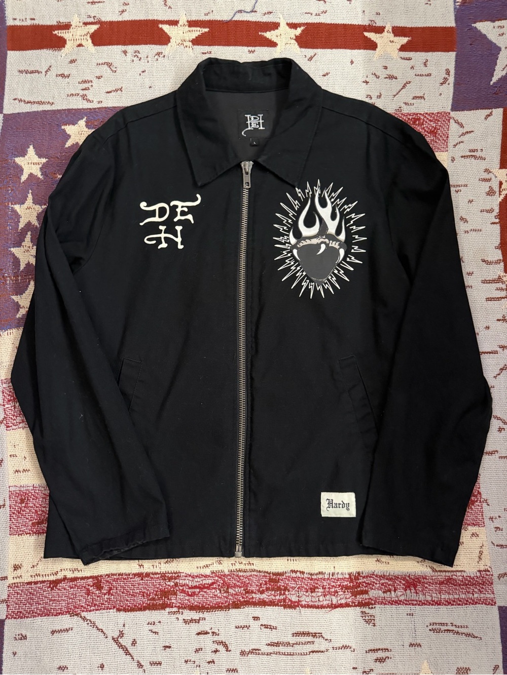 Ed Hardy Skull Work Jacket